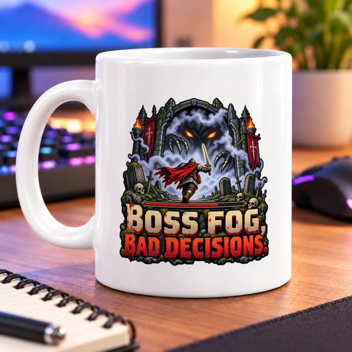 Boss Fog, Bad Decisions – 11oz Mug 4 Boss Fog, Bad Decisions mug – magic