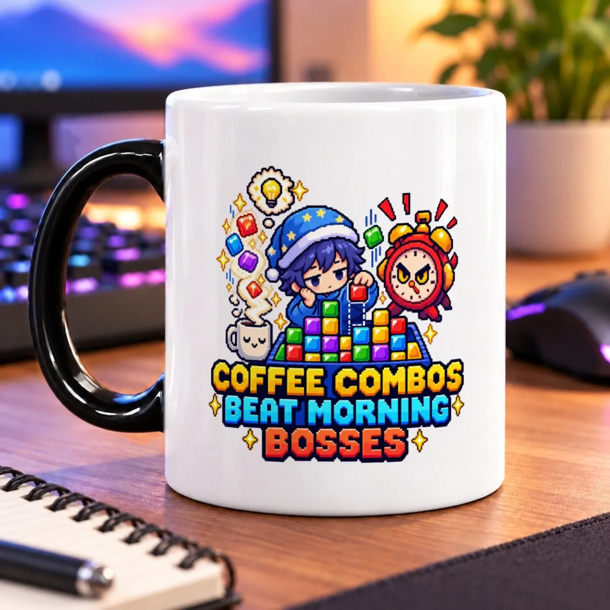 Coffee Combos Beat Morning Bosses – 11oz Mug 4 Coffee Combos Beat Morning Bosses mug – magic