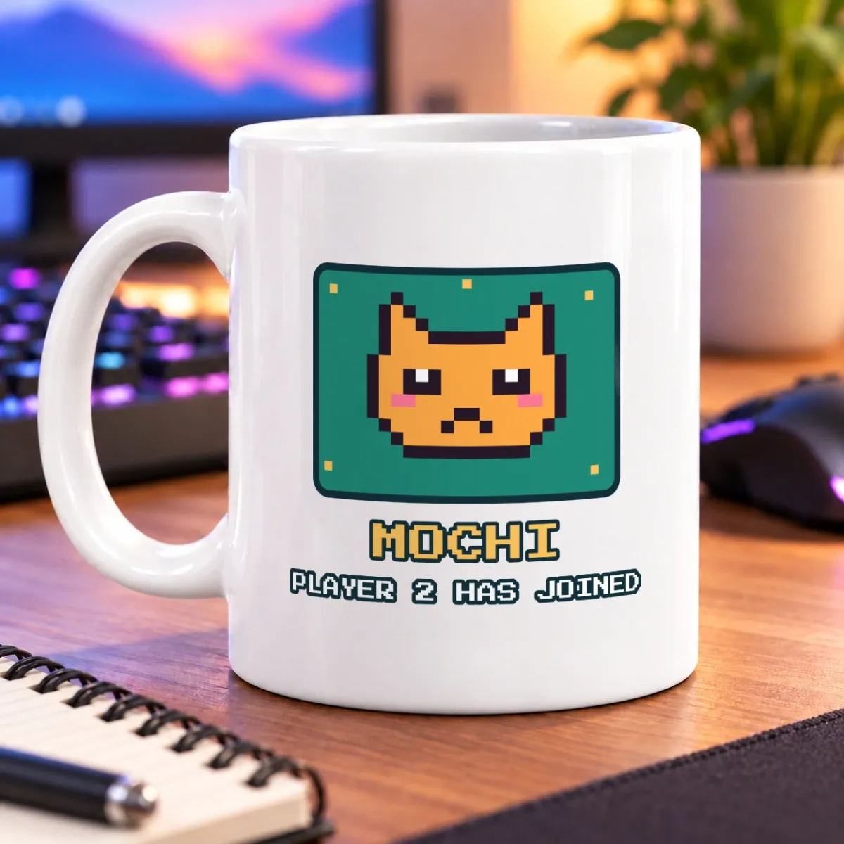 Custom mug – white